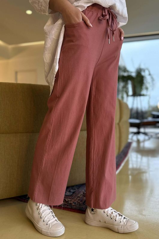 Luxury Raw Kick Magic Trouser Indian Red ~